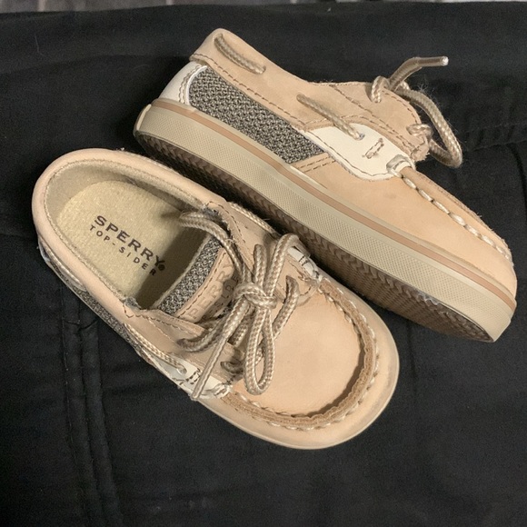 Sperry Top-Sider “Bluefish” Unisex Baby Boat Shoes - Picture 3 of 10